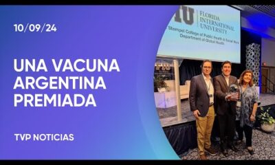 La vacuna argentina Arvac en el podio mundial