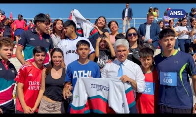 Las Olimpiadas Escolares de Atletismo tuvieron su gran cierre en el Pedro Presti