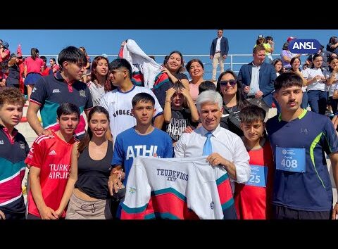 Las Olimpiadas Escolares de Atletismo tuvieron su gran cierre en el Pedro Presti