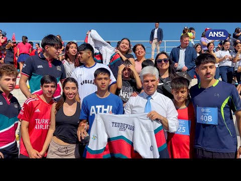 Las Olimpiadas Escolares de Atletismo tuvieron su gran cierre en el Pedro Presti