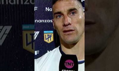 Leo Morales, capitÃ¡n de Gimnasia, y el recuerdo para con Diego Maradona.