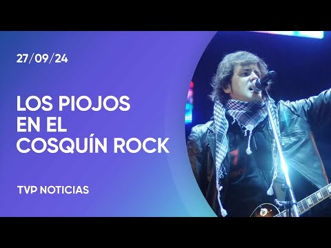 Los Piojos confirmaron que estarán en el Cosquín Rock 2025 Los Piojos confirmaron que estarán en el Cosquín Rock 2025