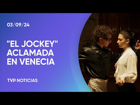 Luis Ortega sorprendió en Venecia con “El Jockey” Luis Ortega sorprendió en Venecia con “El Jockey”