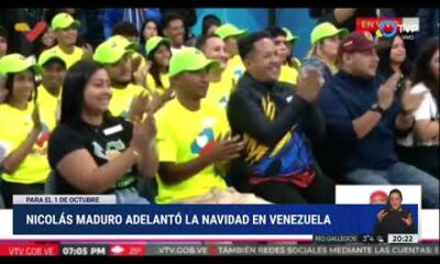 Maduro adelantó la Navidad