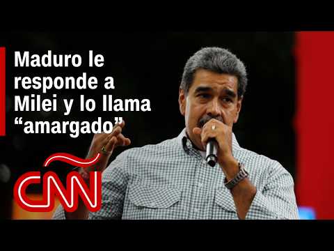 Maduro le responde a Milei y lo llama “amargado”: resumen de últimas noticias en Venezuela Maduro le responde a Milei y lo llama “amargado”: resumen de últimas noticias en Venezuela