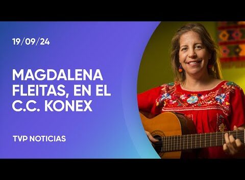 Magdalena Fleitas celebra la Primavera en el Konex