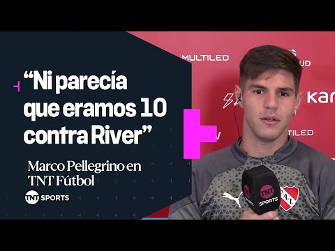 Marco PELLEGRINO y un MANO A MANO EXCLUSIVO en TNT FÃTBOL: “NI PARECÃA que ERAMOS 10 contra RIVER” Marco PELLEGRINO y un MANO A MANO EXCLUSIVO en TNT FÃTBOL: “NI PARECÃA que ERAMOS 10 contra RIVER”