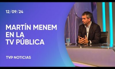 Martín Menem: “Vamos a mantener el equilibrio fiscal”