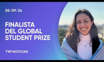 Martina es argentina y compite por el Global Student Prize