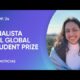 Martina es argentina y compite por el Global Student Prize