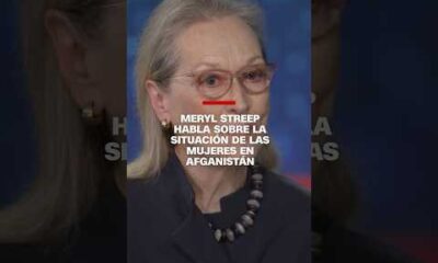 Meryl Streep habla sobre la situación de las mujeres en Afganistán