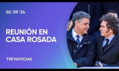 Milei recibe a Jorge Macri para firmar el traslado de los colectivos