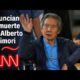 Muere el expresidente de Perú Alberto Fujimori