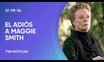 Murió Maggie Smith, la actriz que brilló en “Harry Potter” y “Downton Abbey”