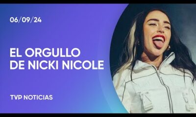 Nicki Nicole y su orgullo de representar al país