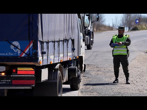 Operativo de gendarmería en el peaje de La Cumbre Operativo de gendarmería en el peaje de La Cumbre