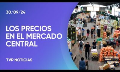 Panorama de precios de frutas y verduras en el Mercado Central