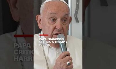 Papa Francisco critica a Donald Trump y Kamala Harris