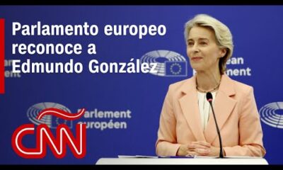 Parlamento europeo reconoce a González como presidente electo: Resumen de noticias en Venezuela