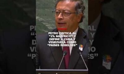 Petro critica al “1% más rico” y define a Cuba y Venezuela como “países rebeldes”