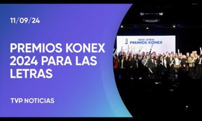 Premios Konex 2024: 100 personalidades de las letras argentinas recibieron diplomas al mérito