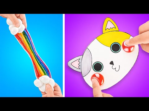 PROYECTOS DIY SATISFACTORIOS: CINTA NANO, SQUISHY, JUGUETES ANTIESTRÉS Y SLIME ✨ PROYECTOS DIY SATISFACTORIOS: CINTA NANO, SQUISHY, JUGUETES ANTIESTRÉS Y SLIME ✨