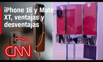 ¿Qué innovaciones presentan el iPhone 16 de Apple y el Mate XT de Huawei?