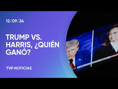 ¿Quién ganó en el debate entre Kamala Harris y Trump?