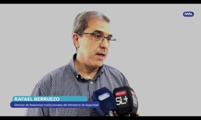 Rafael Berruezo, director de relaciones internacionales del ministerio de seguridad