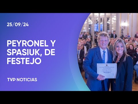 Reconocen a Michel Peyronel y Spasiuk celebra un aniversario especial Reconocen a Michel Peyronel y Spasiuk celebra un aniversario especial