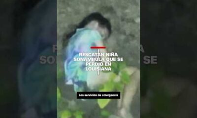 Rescatan niña sonámbula que se perdió en Louisiana