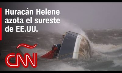 Resumen: Alarma en Florida por el paso de Helene como huracán categoría 4