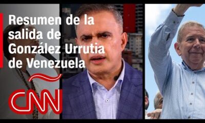 Resumen en video de la salida de Edmundo González Urrutia de Venezuela