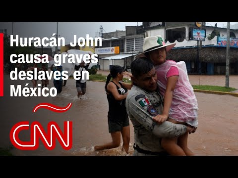 Resumen: Todo lo que se sabe sobre el paso del huracán John por México Resumen: Todo lo que se sabe sobre el paso del huracán John por México