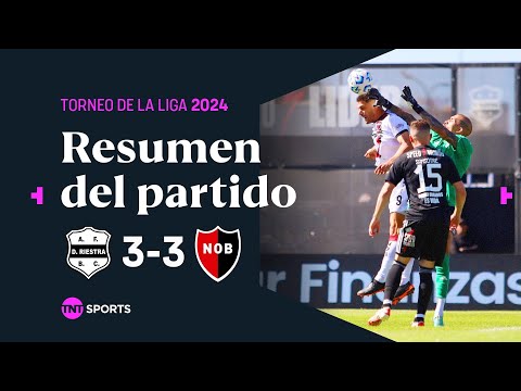 RIESTRA y NEWELL’S EMPATARON en un PARTIDAZO | #DeportivoRiestra 3-3 #Newells | Resumen