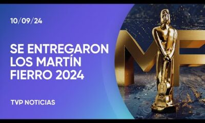 Se entregaron los Martín Fierro 2024: quiénes fueron los ganadores