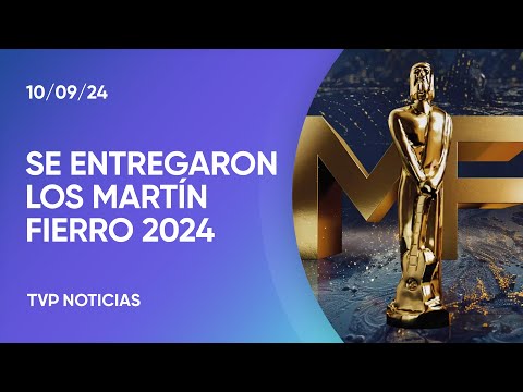 Se entregaron los Martín Fierro 2024: quiénes fueron los ganadores Se entregaron los Martín Fierro 2024: quiénes fueron los ganadores