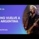 Sting anunció el regreso a la Argentina