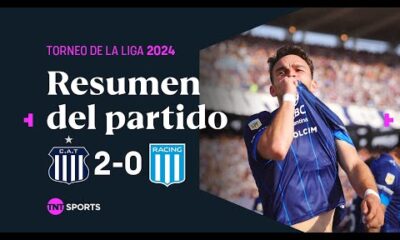 TALLERES VENCIÃ a RACING con UNO MENOS | #Talleres 2-0 #Racing | Resumen