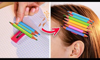 ¡TRANSFORMA TUS ÚTILES ESCOLARES CON ESTE FÁCIL DIY COLORIDO! 🌈