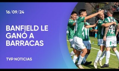 Triunfo de Banfield en su visita a Barracas Central