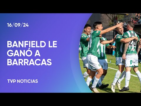 Triunfo de Banfield en su visita a Barracas Central Triunfo de Banfield en su visita a Barracas Central
