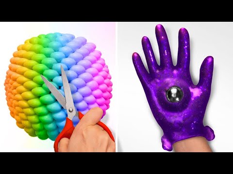Trucos Creativos con Slime ASMR | Divertidos Juguetes Fidget DIY para Disolver Tu Estrés