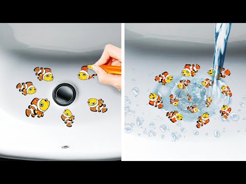 Trucos inteligentes para padres 🏆🌈 🎨 Ideas y trucos de arte fáciles para probar con tus hijos