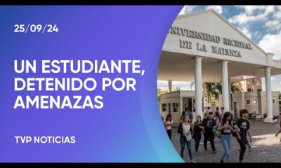 Un estudiante de Universidad de La Matanza fue detenido por amenazar a compañeros