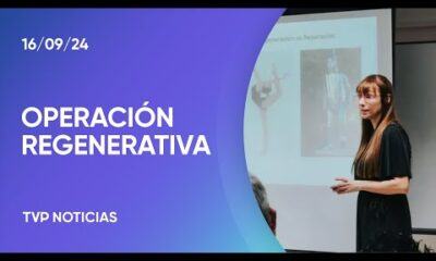 Una médica argentina logró la primera operación regenerativa para lesiones graves