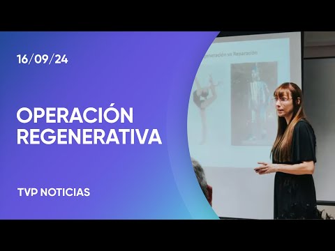 Una médica argentina logró la primera operación regenerativa para lesiones graves Una médica argentina logró la primera operación regenerativa para lesiones graves