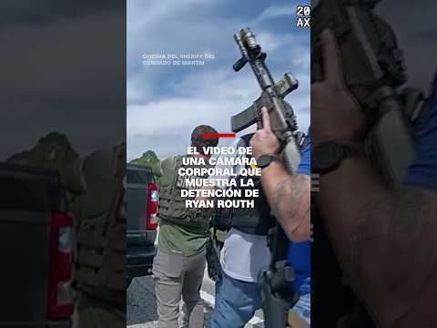 Video de una cámara corporal que muestra la detención de Ryan Routh Video de una cámara corporal que muestra la detención de Ryan Routh