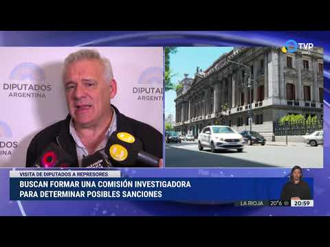 Visita de diputados a represores Visita de diputados a represores