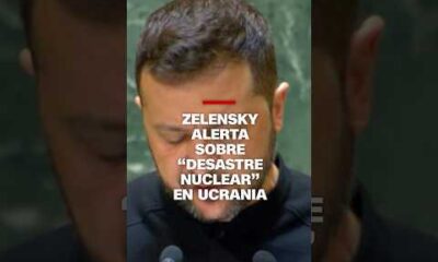 Zelensky alerta sobre “desastre nuclear” en Ucrania